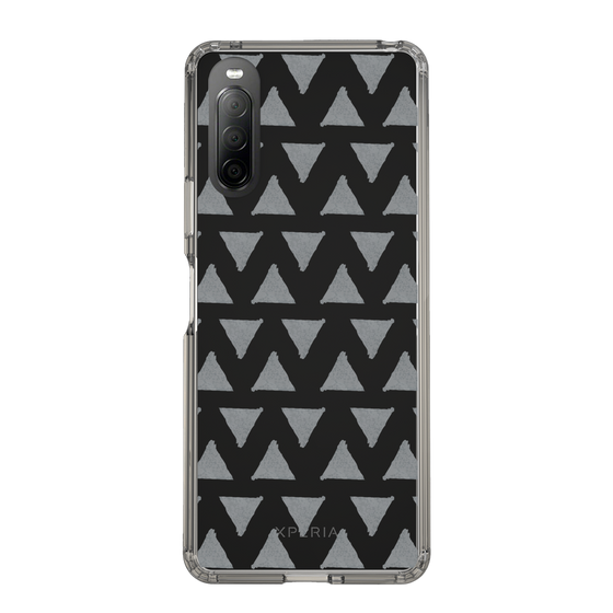 Slim Protection Case［ Original - Favorite Color Triangle - Black ］