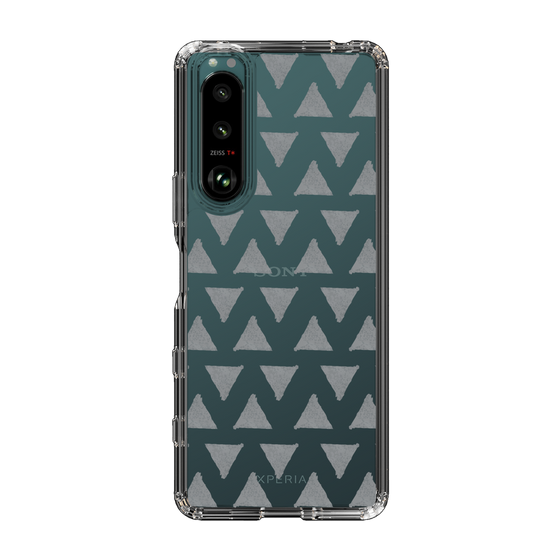 Slim Protection Case［ Original - Favorite Color Triangle - Black ］