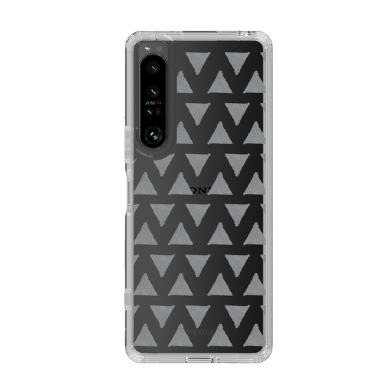 Slim Protection Case［ Original - Favorite Color Triangle - Black ］