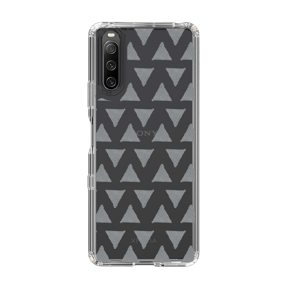 Slim Protection Case［ Original - Favorite Color Triangle - Black ］
