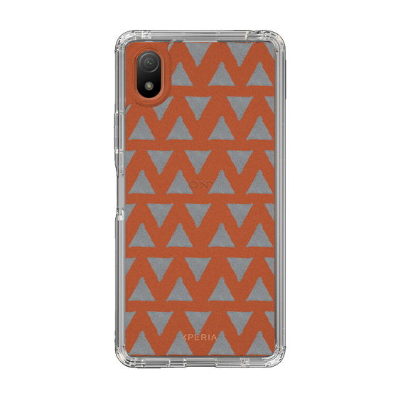 Slim Protection Case［ Original - Favorite Color Triangle - Black ］