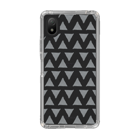 Slim Protection Case［ Original - Favorite Color Triangle - Black ］