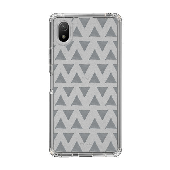 Slim Protection Case［ Original - Favorite Color Triangle - Black ］