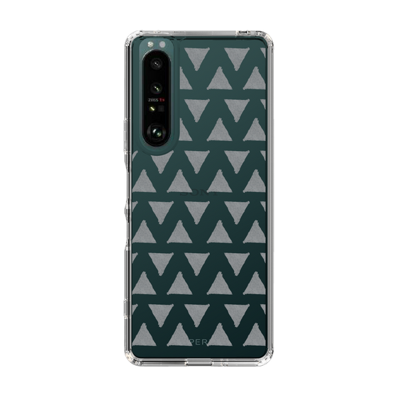 Slim Protection Case［ Original - Favorite Color Triangle - Black ］