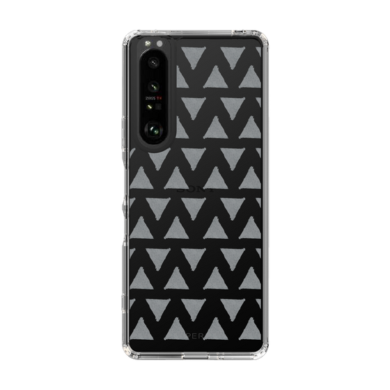 Slim Protection Case［ Original - Favorite Color Triangle - Black ］