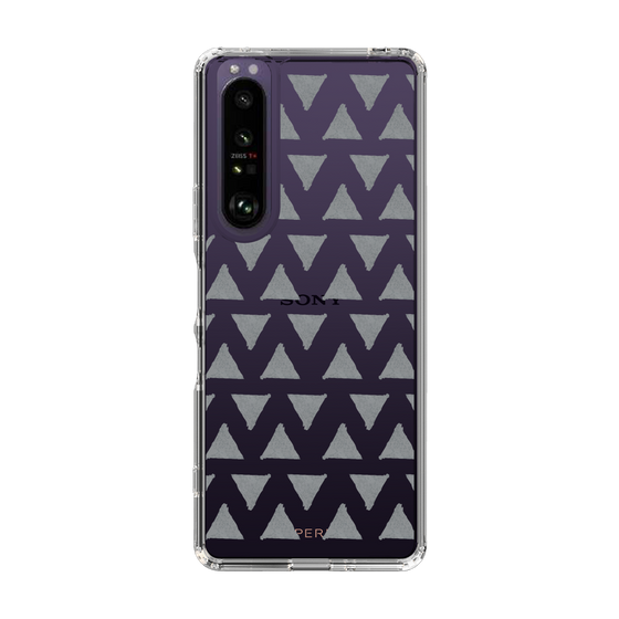 Slim Protection Case［ Original - Favorite Color Triangle - Black ］