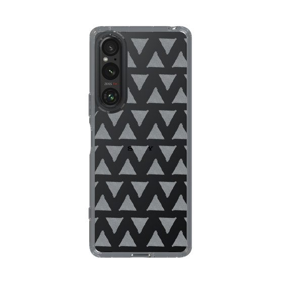 Slim Protection Case［ Original - Favorite Color Triangle - Black ］