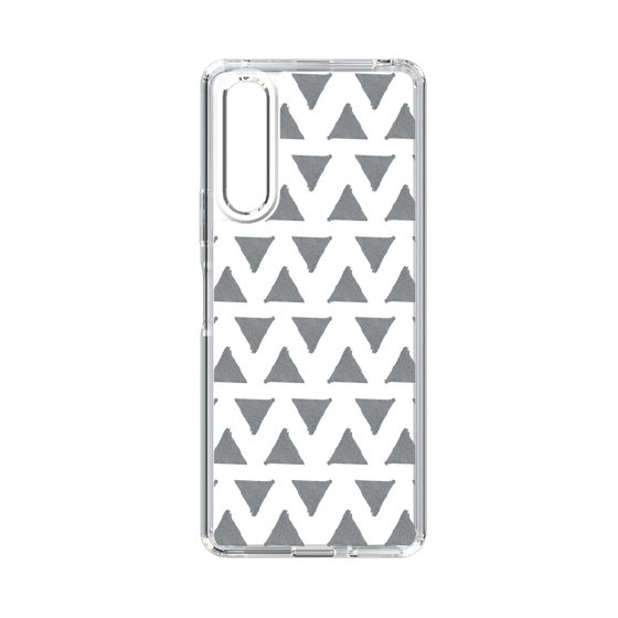 Slim Protection Case［ Original - Favorite Color Triangle - Black ］
