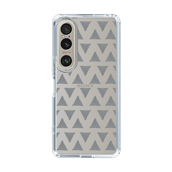 Slim Protection Case［ Original - Favorite Color Triangle - Black ］