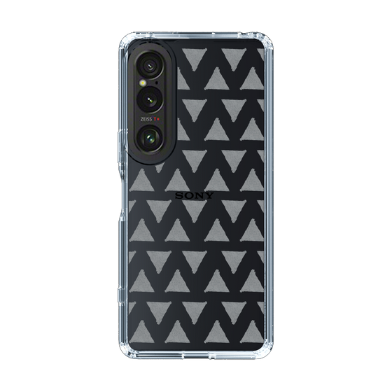 Slim Protection Case［ Original - Favorite Color Triangle - Black ］