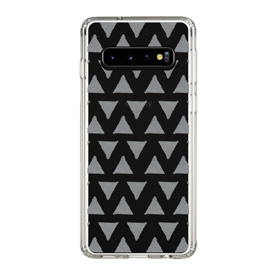Slim Protection Case［ Original - Favorite Color Triangle - Black ］