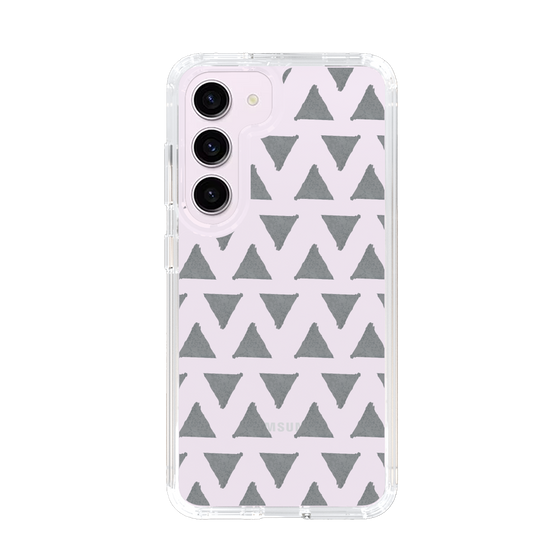 Slim Protection Case［ Original - Favorite Color Triangle - Black ］
