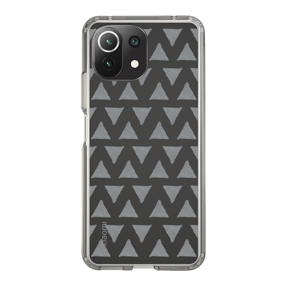 Slim Protection Case［ Original - Favorite Color Triangle - Black ］