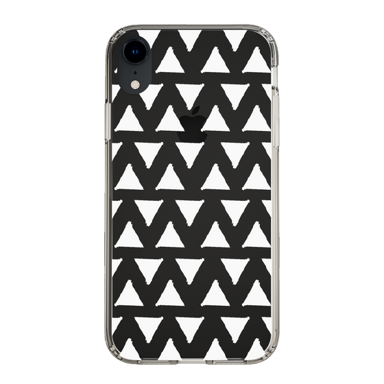 Slim Protection Case［ Original - Favorite Color Triangle - White ］