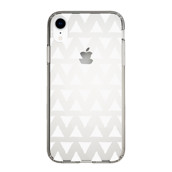 Slim Protection Case［ Original - Favorite Color Triangle - White ］