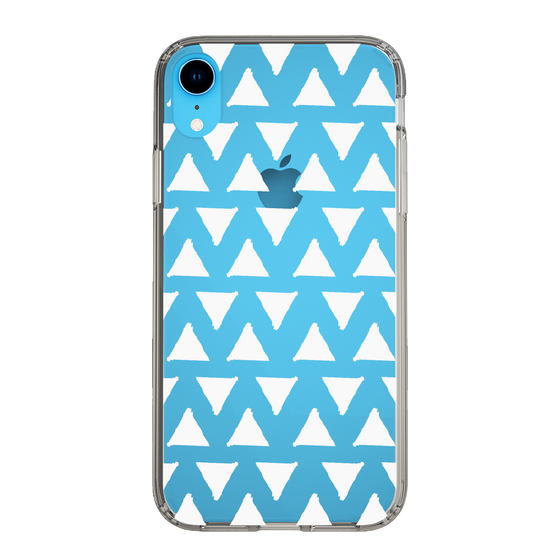Slim Protection Case［ Original - Favorite Color Triangle - White ］