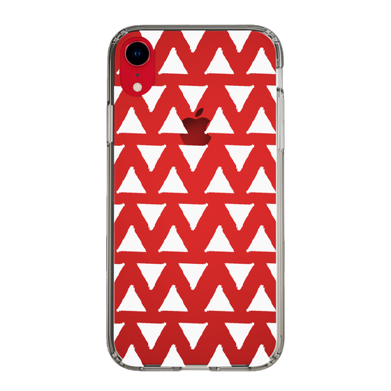 Slim Protection Case［ Original - Favorite Color Triangle - White ］