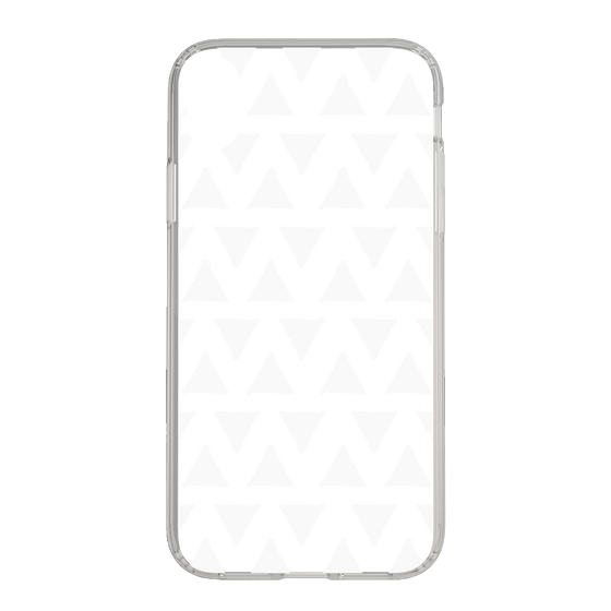 Slim Protection Case［ Original - Favorite Color Triangle - White ］