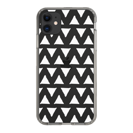 Slim Protection Case［ Original - Favorite Color Triangle - White ］