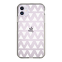 Slim Protection Case［ Original - Favorite Color Triangle - White ］