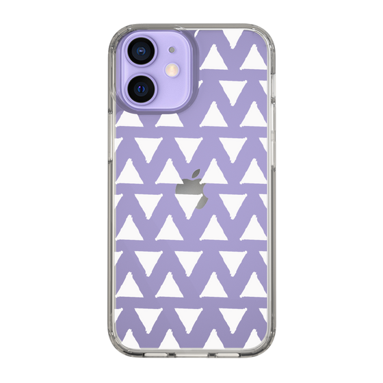 Slim Protection Case［ Original - Favorite Color Triangle - White ］