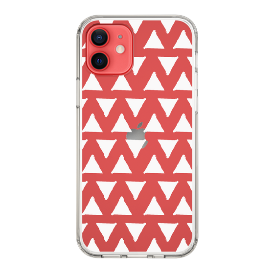 Slim Protection Case［ Original - Favorite Color Triangle - White ］