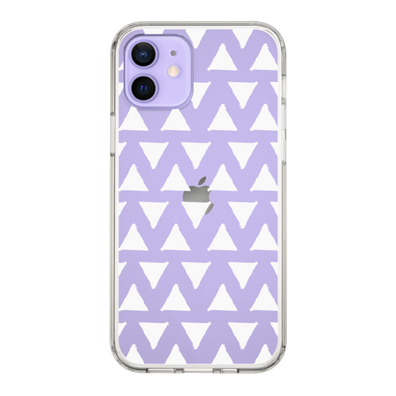 Slim Protection Case［ Original - Favorite Color Triangle - White ］