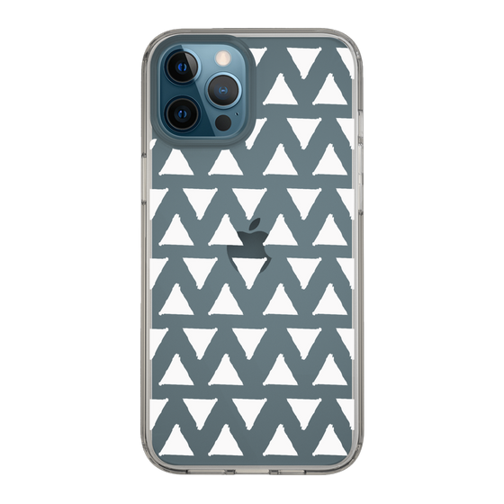 Slim Protection Case［ Original - Favorite Color Triangle - White ］