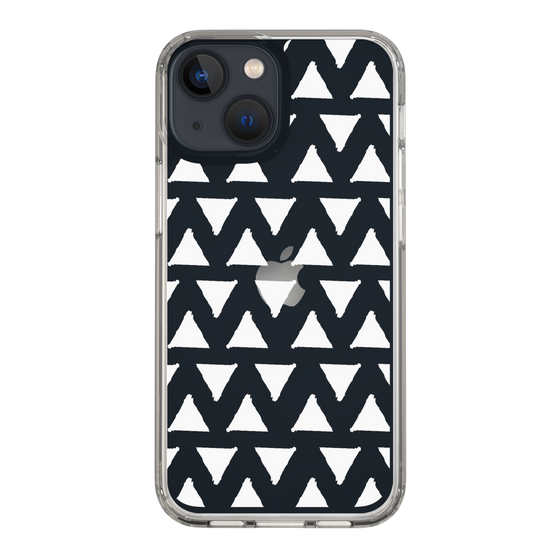 Slim Protection Case［ Original - Favorite Color Triangle - White ］