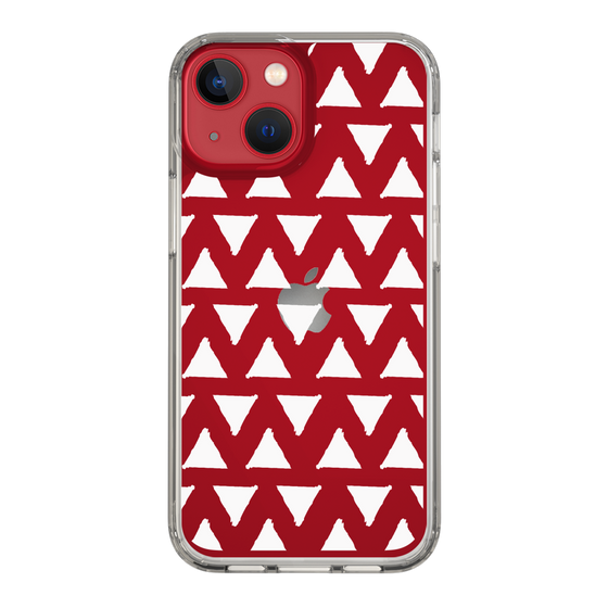 Slim Protection Case［ Original - Favorite Color Triangle - White ］