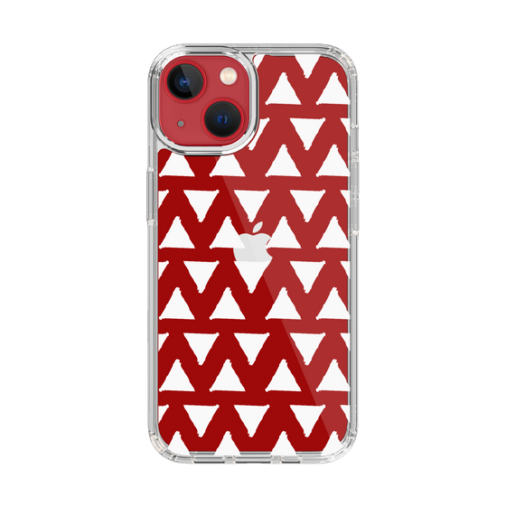 Slim Protection Case［ Original - Favorite Color Triangle - White ］