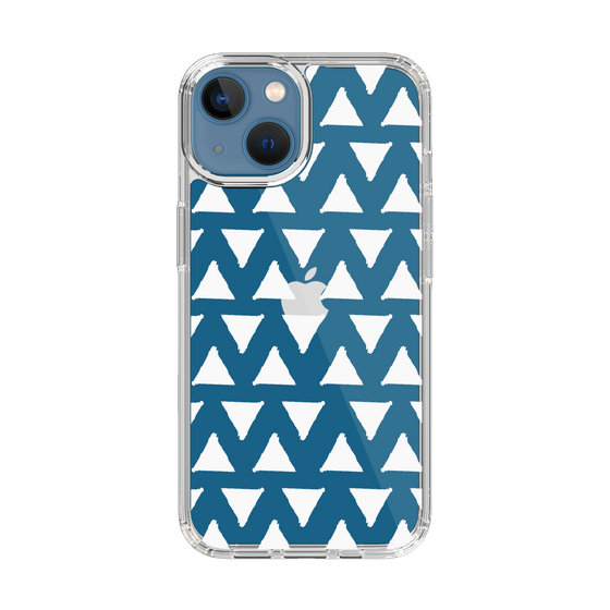 Slim Protection Case［ Original - Favorite Color Triangle - White ］