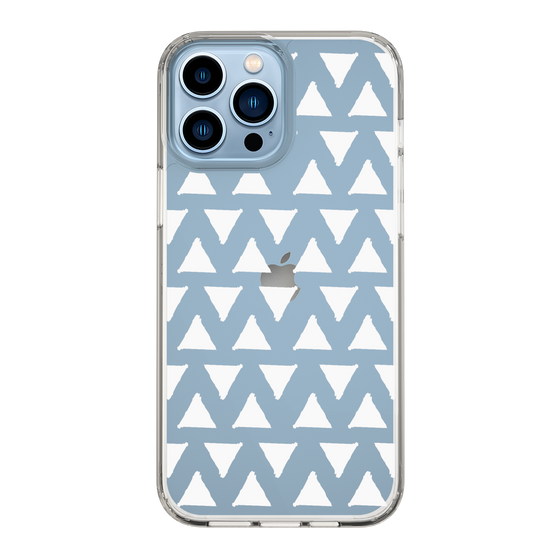 Slim Protection Case［ Original - Favorite Color Triangle - White ］