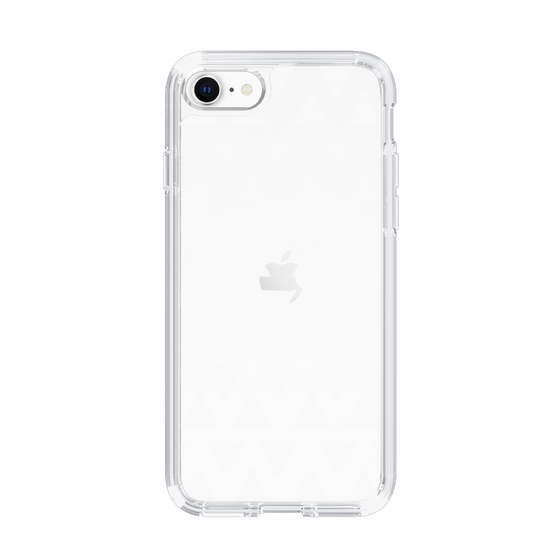 Slim Protection Case［ Original - Favorite Color Triangle - White ］