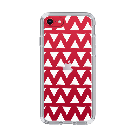 Slim Protection Case［ Original - Favorite Color Triangle - White ］