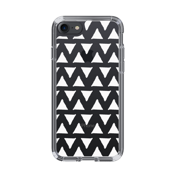 Slim Protection Case［ Original - Favorite Color Triangle - White ］
