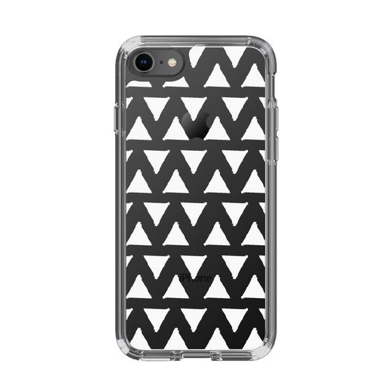 Slim Protection Case［ Original - Favorite Color Triangle - White ］