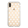 Slim Protection Case［ Original - Favorite Color Triangle - White ］