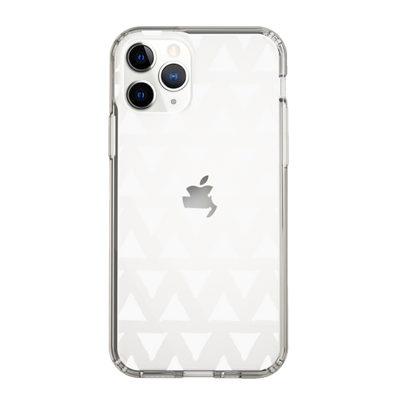 Slim Protection Case［ Original - Favorite Color Triangle - White ］