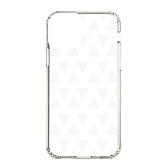 Slim Protection Case［ Original - Favorite Color Triangle - White ］