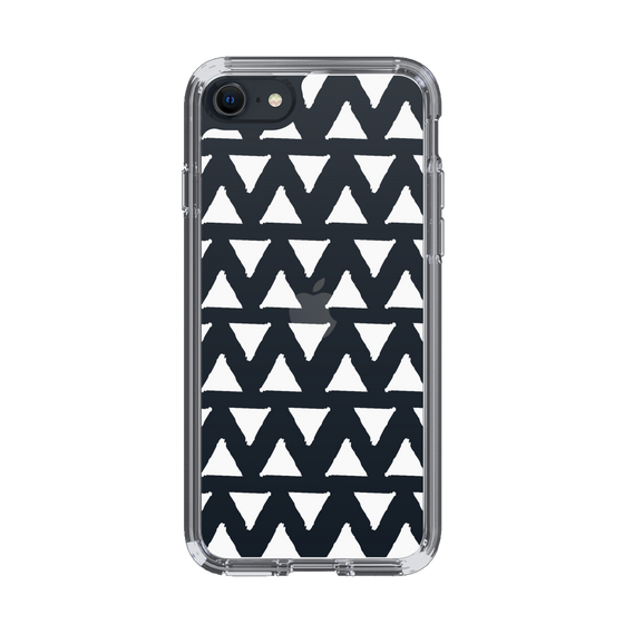 Slim Protection Case［ Original - Favorite Color Triangle - White ］
