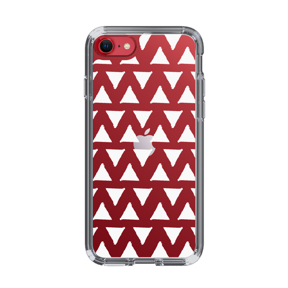 Slim Protection Case［ Original - Favorite Color Triangle - White ］