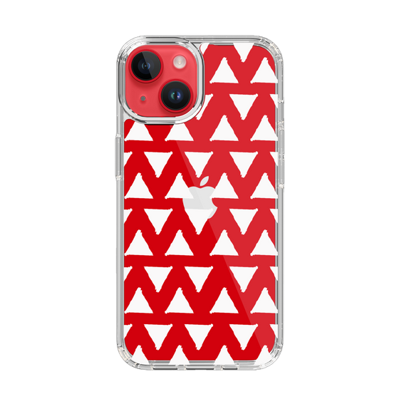 Slim Protection Case［ Original - Favorite Color Triangle - White ］