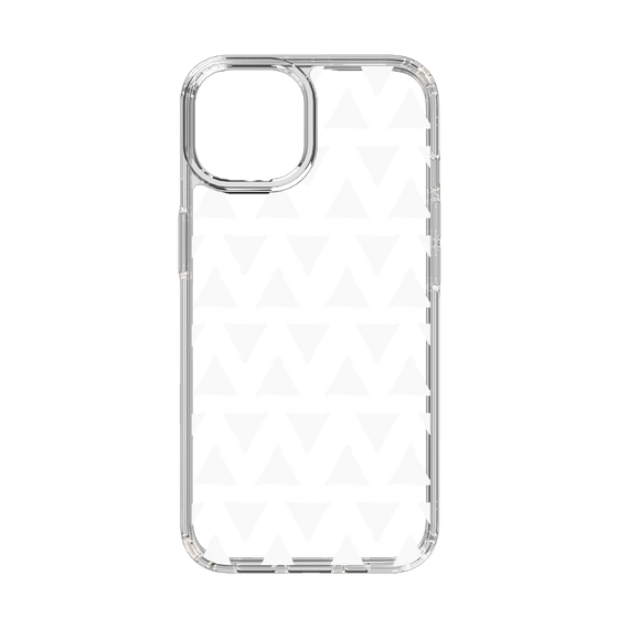 Slim Protection Case［ Original - Favorite Color Triangle - White ］