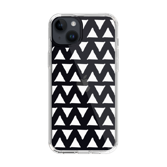 Slim Protection Case［ Original - Favorite Color Triangle - White ］