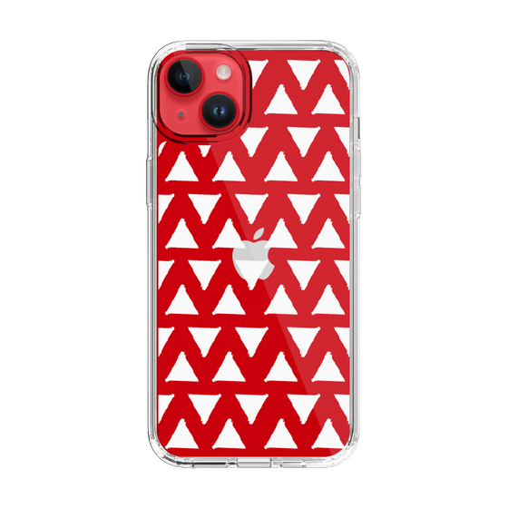 Slim Protection Case［ Original - Favorite Color Triangle - White ］