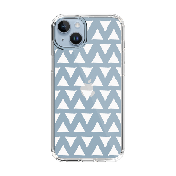 Slim Protection Case［ Original - Favorite Color Triangle - White ］