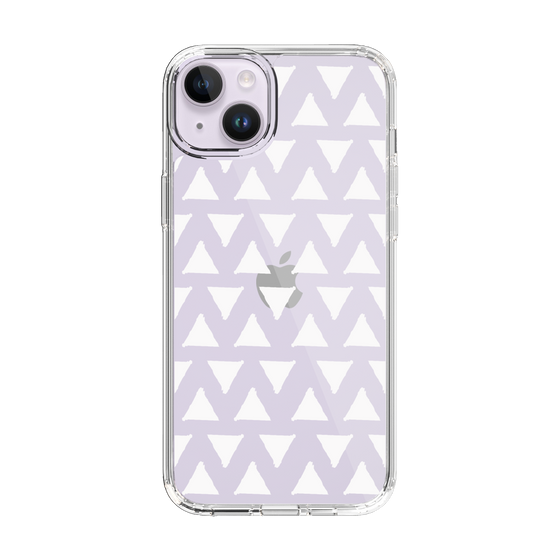 Slim Protection Case［ Original - Favorite Color Triangle - White ］