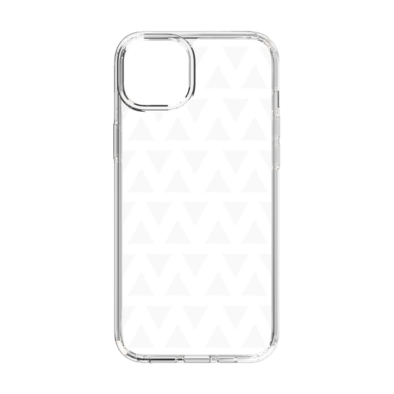 Slim Protection Case［ Original - Favorite Color Triangle - White ］