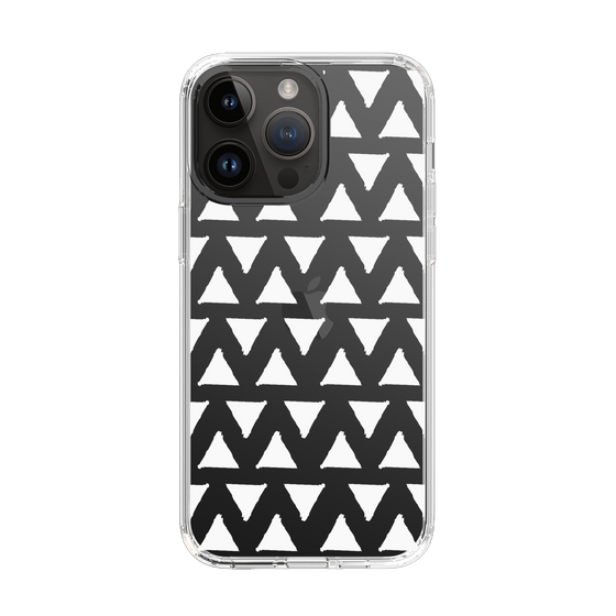 Slim Protection Case［ Original - Favorite Color Triangle - White ］